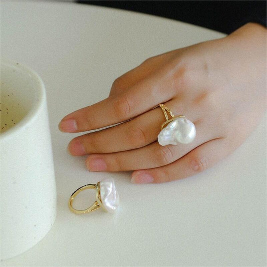 Tamsui Baroque Pearl Ring